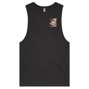 MENS NOOSA SBR TANK - ORANGE