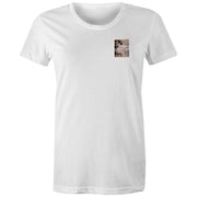 WOMENS NOOSA SBR TEE - ORANGE