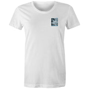 WOMENS NOOSA SBR TEE - BLUE