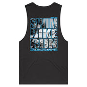 MENS NOOSA SBR TANK - BLUE