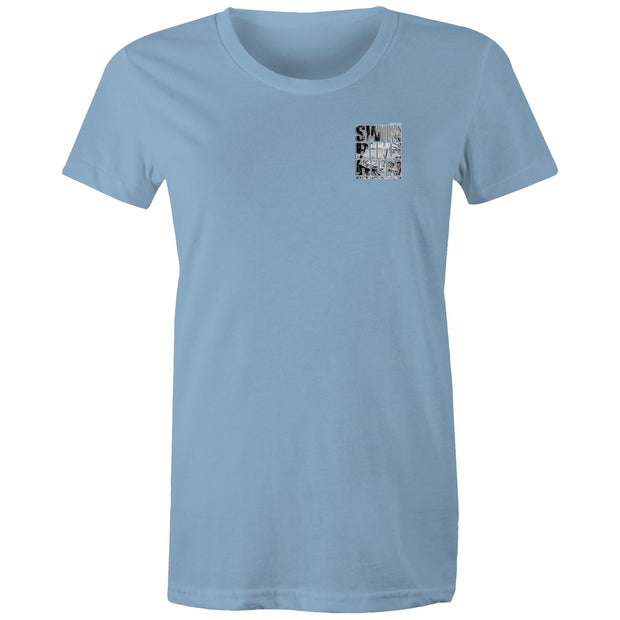 WOMENS NOOSA SBR TEE - WHITE