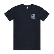 MENS NOOSA 24 SBR TEE - BLUE