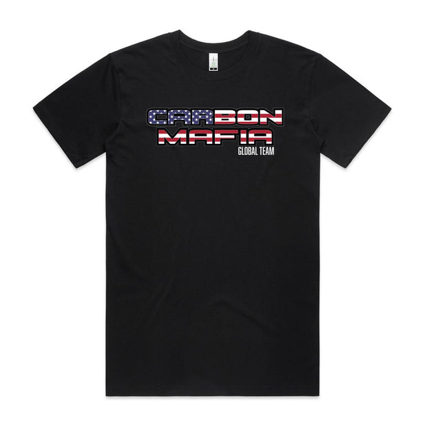 MENS GT USA BLACK TEE