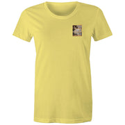 WOMENS NOOSA SBR TEE - ORANGE