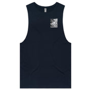 MENS NOOSA SBR TANK - WHITE