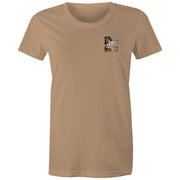 WOMENS NOOSA SBR TEE - ORANGE