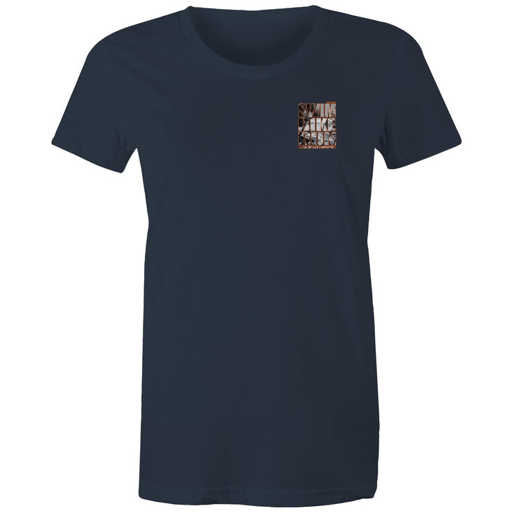 WOMENS NOOSA SBR TEE - ORANGE