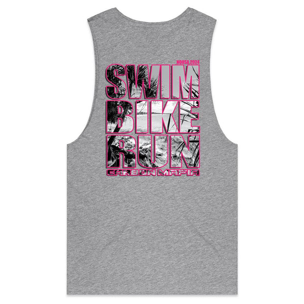 MENS NOOSA SBR TANK - PINK