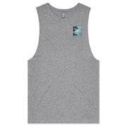 MENS NOOSA SBR TANK - BLUE