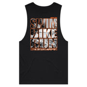 MENS NOOSA SBR TANK - ORANGE