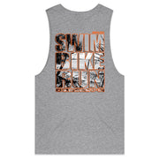 MENS NOOSA SBR TANK - ORANGE