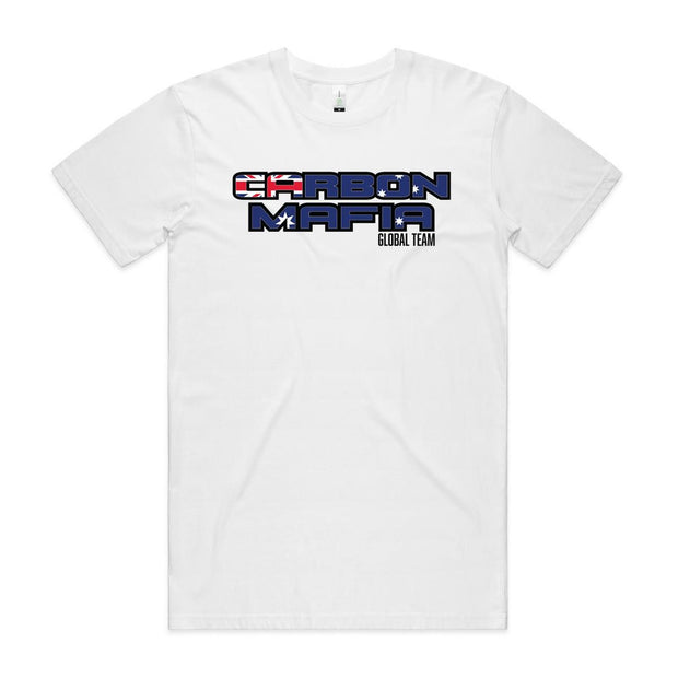 MENS GT AUSSIE WHITE TEE