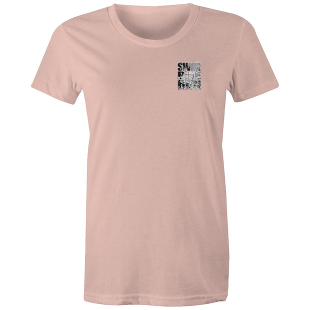 WOMENS NOOSA SBR TEE - WHITE