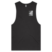 MENS NOOSA SBR TANK - WHITE