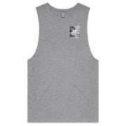 MENS NOOSA SBR TANK - WHITE