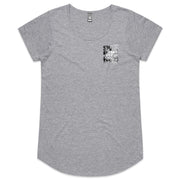 WOMENS NOOSA 24 SBR TEE - WHITE