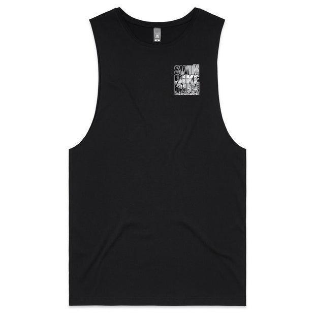 MENS NOOSA SBR TANK - WHITE