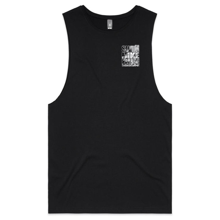 MENS NOOSA SBR TANK - WHITE