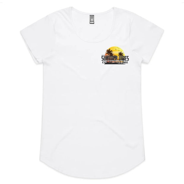 WOMENS SUMMER VIBES - 200KM OCTOBER CHALLENGE TEE