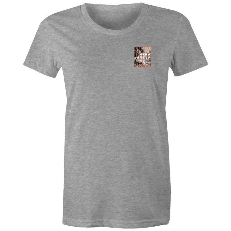 WOMENS NOOSA SBR TEE - ORANGE