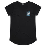 WOMENS NOOSA 24 SBR TEE - BLUE