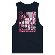 MENS NOOSA SBR TANK - PINK