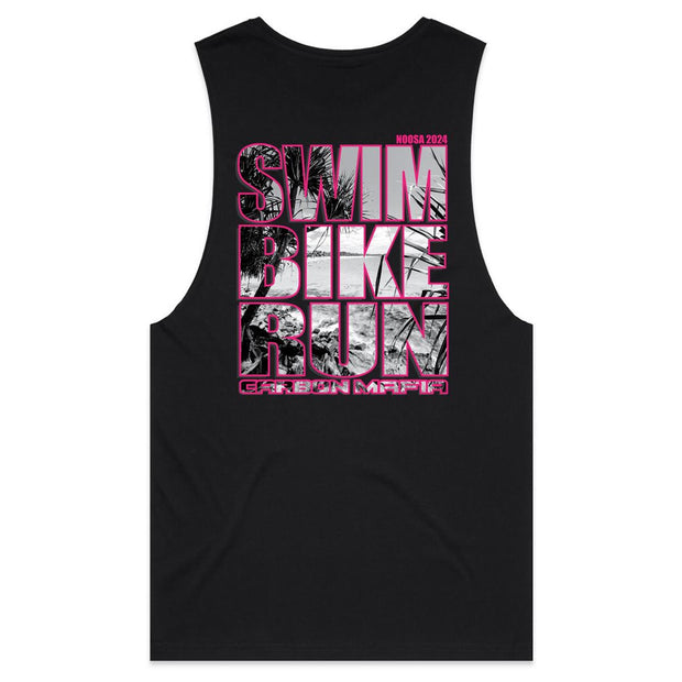 MENS NOOSA SBR TANK - PINK