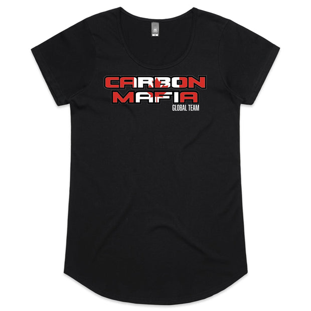 WOMENS GT CANADA BLACK TEE
