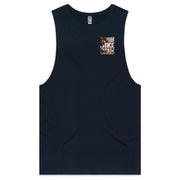 MENS NOOSA SBR TANK - ORANGE