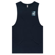 MENS NOOSA SBR TANK - BLUE