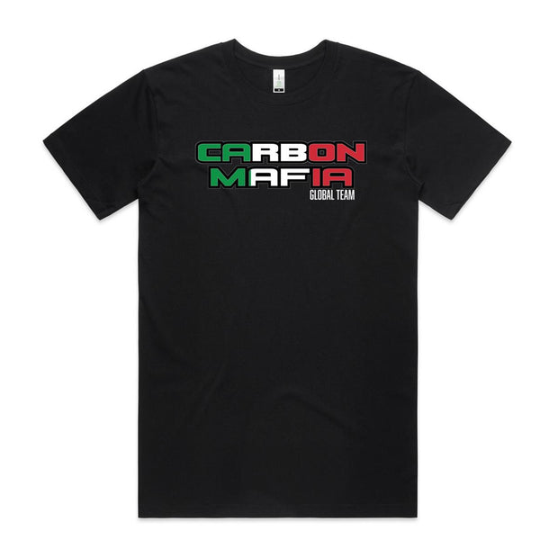 MENS GT ITALY BLACK TEE