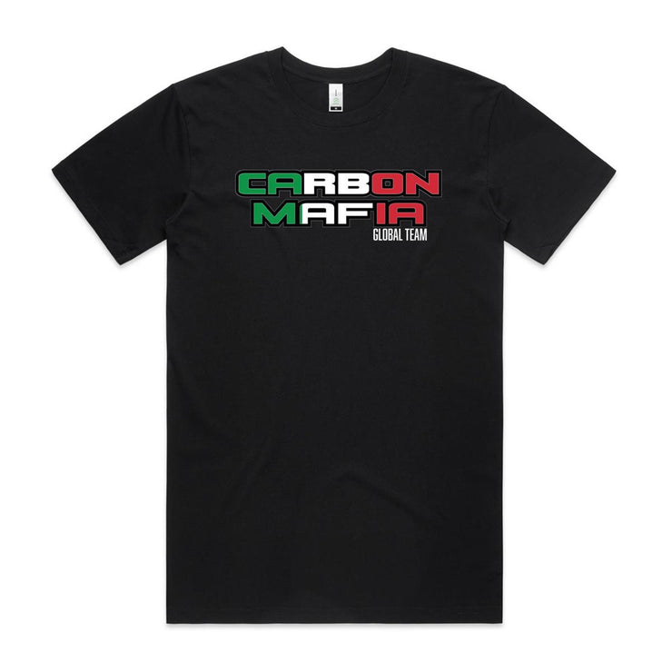 MENS GT ITALY BLACK TEE