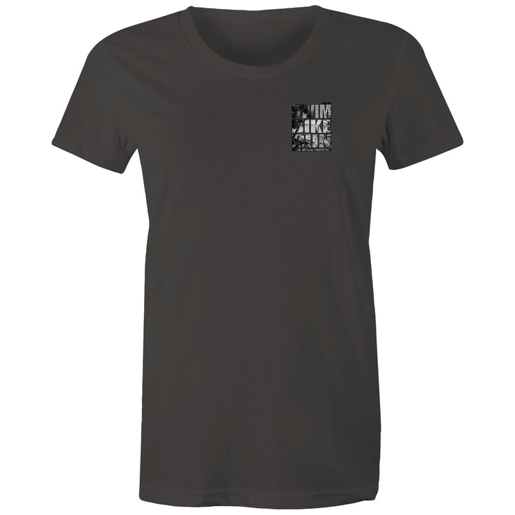 WOMENS NOOSA SBR TEE - BLACK