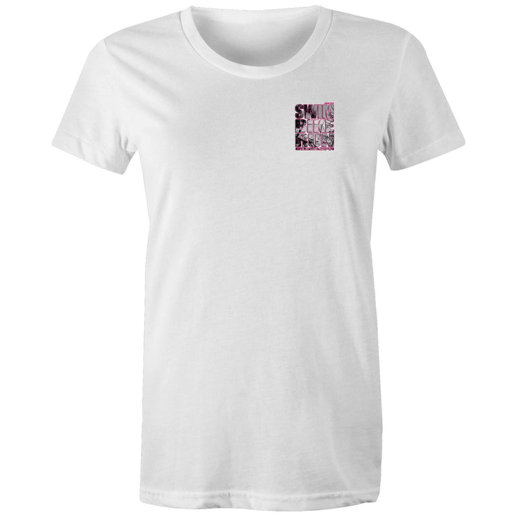 WOMENS NOOSA SBR TEE - PINK