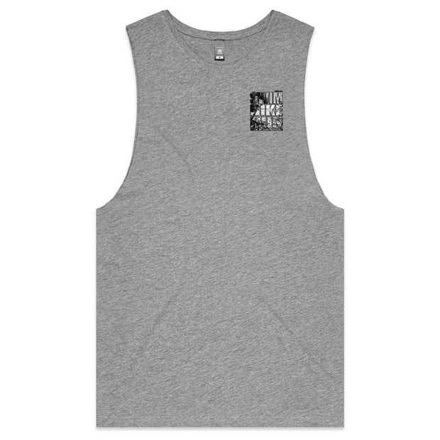 MENS NOOSA SBR TANK - BLACK