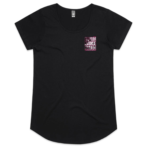 WOMENS NOOSA 24 SBR TEE - PINK