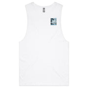 MENS NOOSA SBR TANK - BLUE