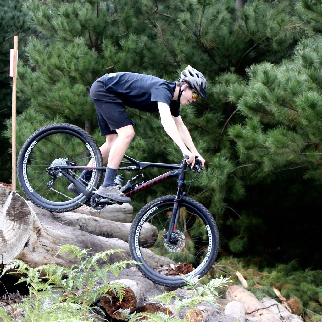 You yangs mountain odered bike tracks